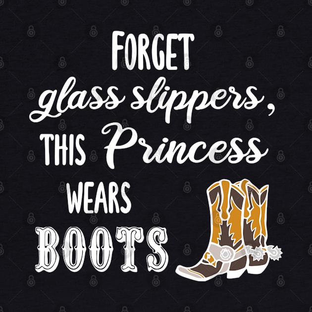 Forget Glass Slippers, This Princess Wears Boots by KayBee Gift Shop